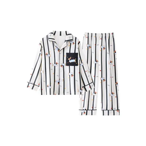 Qiao Ni Tong Изображение Цвет Мужской Пижамный Комплект