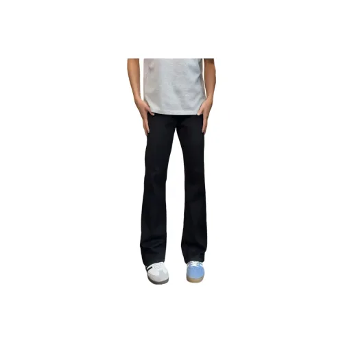 YOULIN Черные Унисекс Джинсы