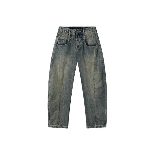 Fingercrox I.t Group Hong KONG FGXX Ape Голова Джинсы Унисекс