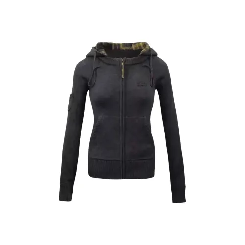 WANGLAISHI Темно-серый Женский Свитшот