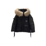 Black (Экологичный меховой воротник)