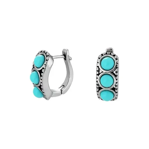 ZWU Смола Серьги-гвоздики Унисекс