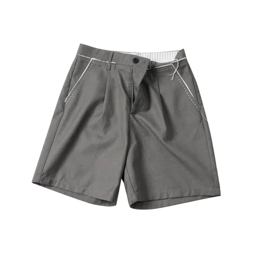 FAIRFAFO Серые Женские Повседневные Шорты