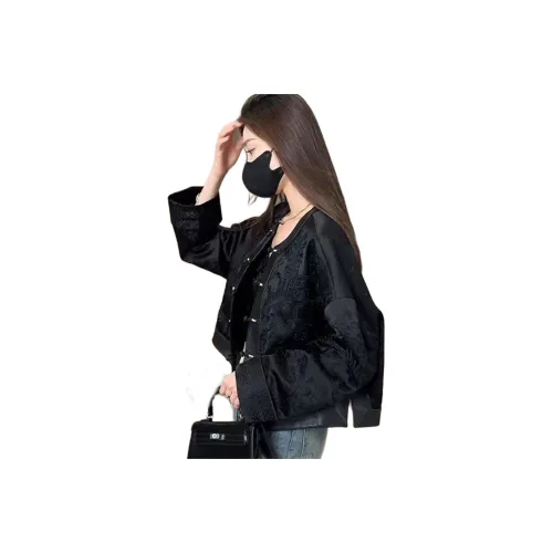 GIUHF Черный Женские пуховики