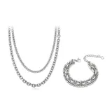 Серебряный, двухслойный, наборы одежды