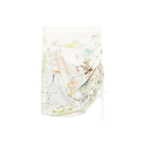 ALEMAIS FW25 Повседневные короткие юбки Женские