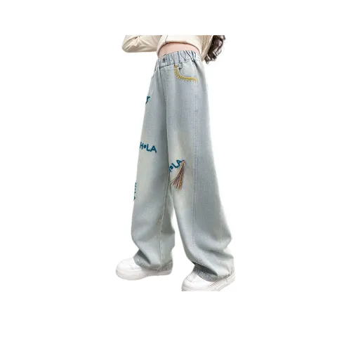 Meng Jia class Синие школьные джинсы