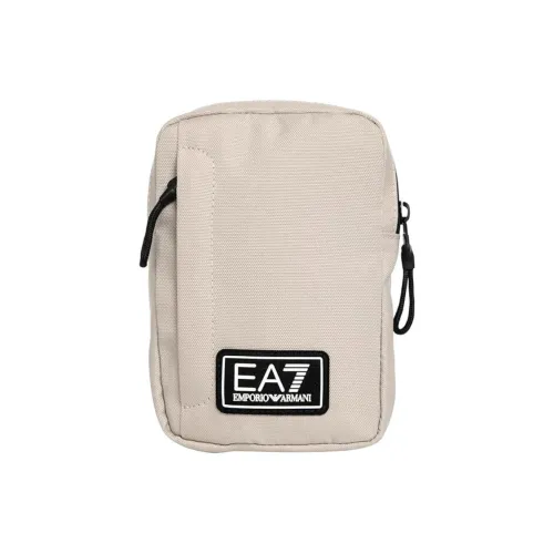 EMPORIO ARMANI EA7 Нескользящий ремешок Сумка через плечо Сумка на плечо Мужская Серебряная Облако