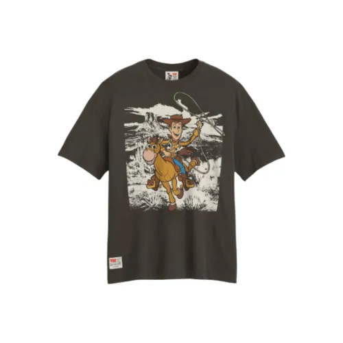Levi's x WANJUZONGDONGYUAN Коллаборация Toy Story Коллаборация FW25 T-рубашка Унисекс