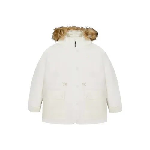 New Balance Пуховик Женский Белый