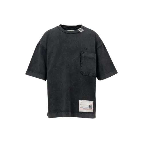 Maison Mihara Yasuhiro FW25 Amateur Sewn LIKE T Рубашка T Рубашка Мужской