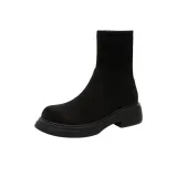 Черный с флисовой подкладкой