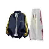 Темно-синий, синий + белый, серый с красными полосами K