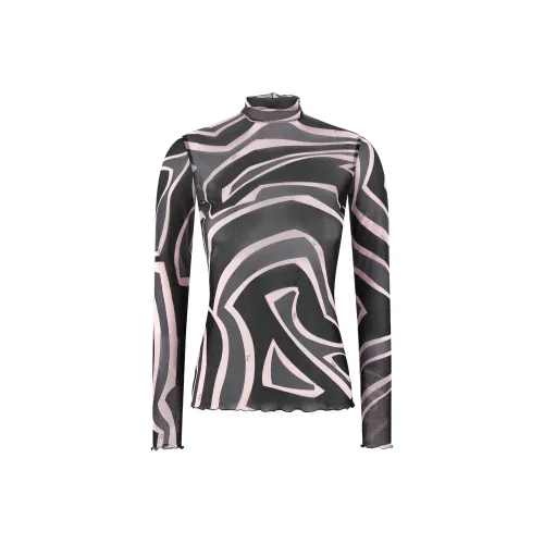 EMILIO PUCCI Многоцветные Женские T-рубашки