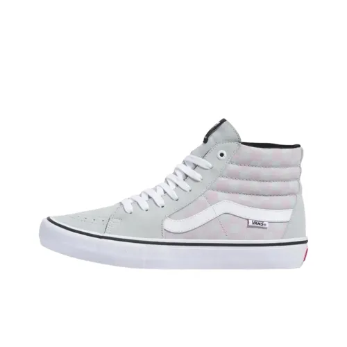 Vans Sk8 HI Высокие Кроссовки для Скейтбординга Унисекс Дымчато-Серый