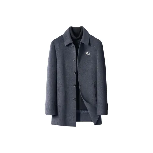 MG Серый Мужской Пальто