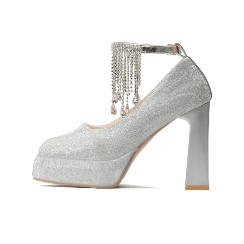 AFJI Грубый каблук Высокие каблуки Женские