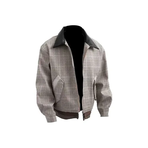 M17 STUDIO Серый Бежевый Унисекс Куртки