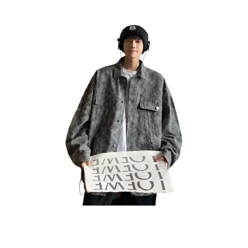 KAIZZGAO Черные Мужские Куртки