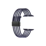 Темно-синий, синий, нейлон, сетка, ремень