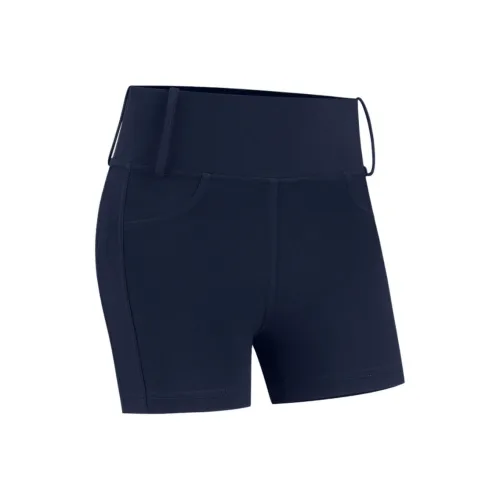 VFU Темно-королевский синий Женские шорты для йоги