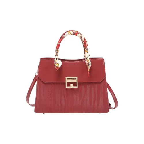 Bullrun ПУ (полиуретан) Сумка Стандартная Женская Красная