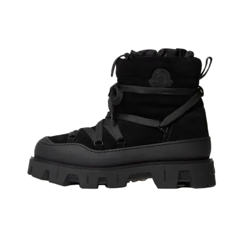 Moncler PEAK Apres 13cm Сноубутсы 5cm Мужской Черный