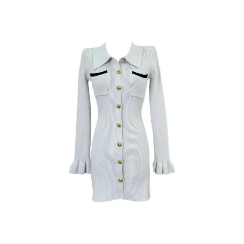 Udon House Длинное платье с длинными рукавами женское