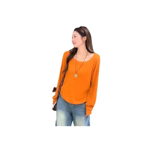PZHK AUTUMN Оранжевый Женский Трикотаж