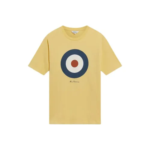 BEN SHERMAN Лимон Мужская T-рубашка