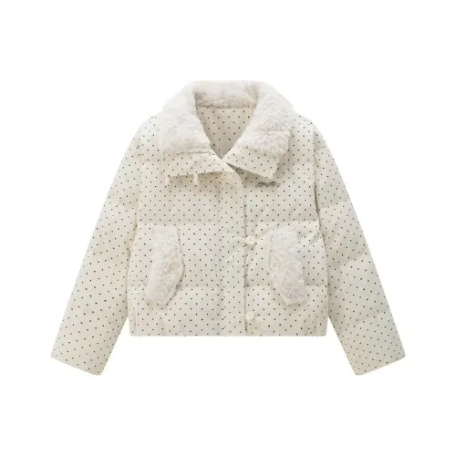 DOSOHEB Белый Женские пуховики