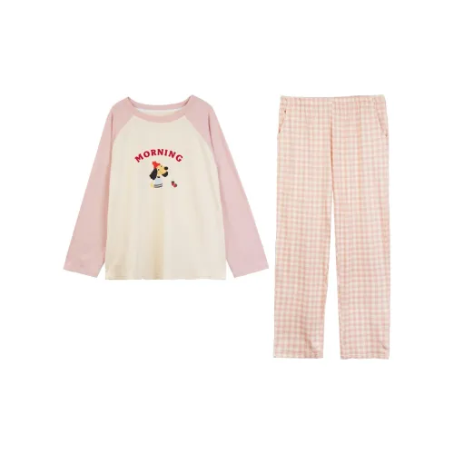 Dorame Pink Women's Pajama Sets Dorame Розовый Женский Комплект Пижам