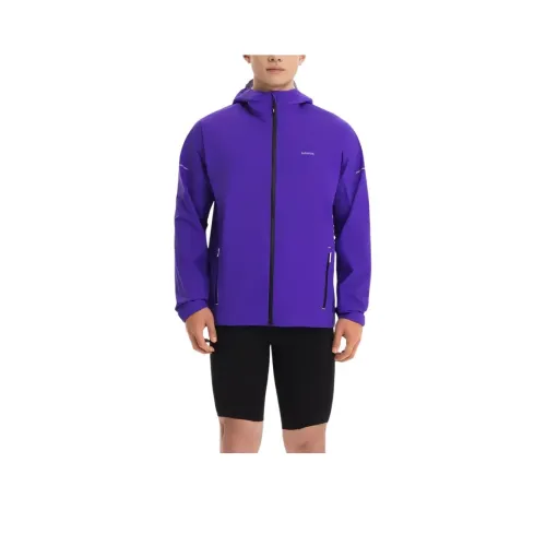 DECATHLON Ярко-фиолетовые Мужские Куртки