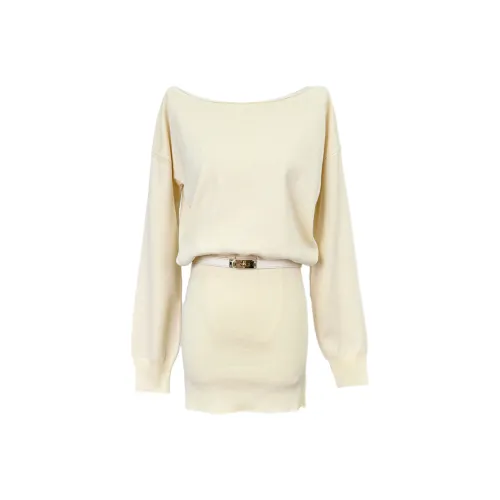 Udon House Длинное платье с длинными рукавами женское