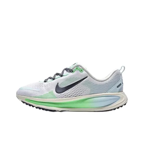 Nike Vomero 18 Дышащий Низкий Топ Детская Беговая Обувь Белый Зеленый Подростки