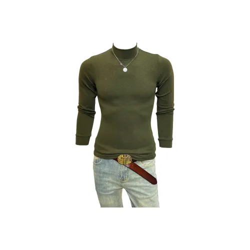 CVOOOER Длинный рукав Т-рубашка Внутренняя одежда Мужская