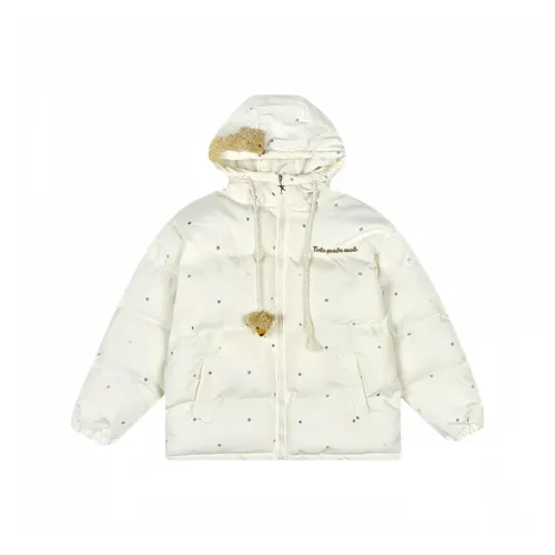 DOSOHEB Белый Унисекс Пуховики