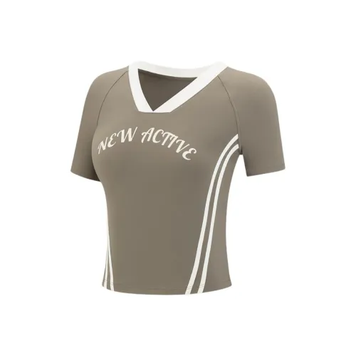 VFU Женские Йога T-рубашки