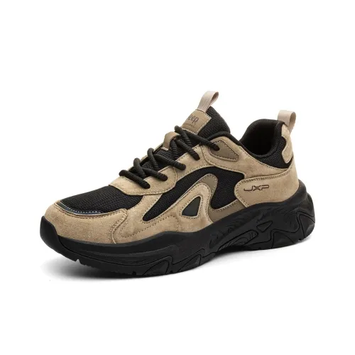 Jeep Амортизация Поддержка Ударопрочный Легкий Низкий Топ Кроссовки Мужские Пустыня Черный