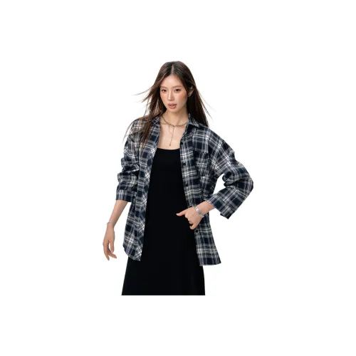 RDRE Темно-синие унисекс рубашки