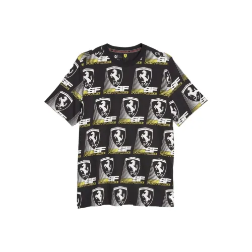 PUMA Ferrari FW25 Футболка с принтом логотипа Мужская