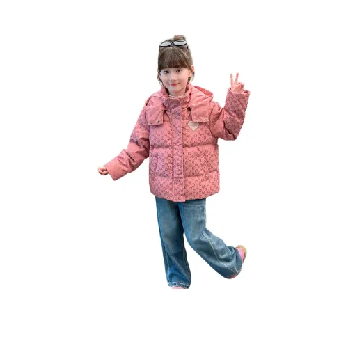 Mami Macca Розовый Школьный возраст Утеплённые куртки