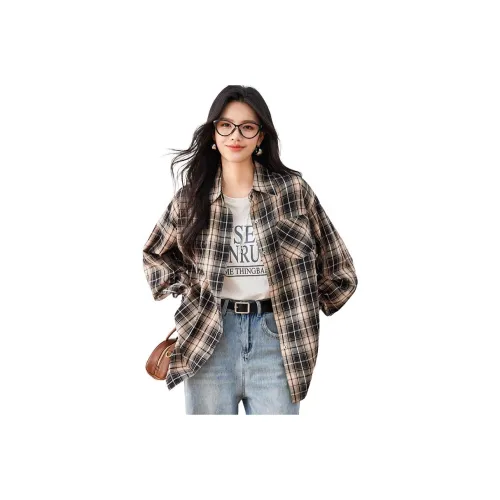 RDRE Коричневый Унисекс Рубашки