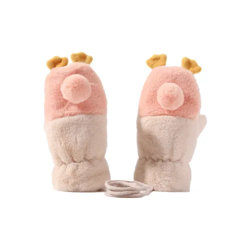 ЮЙЧЖАОЛИНЬ Утолщенные вязаные перчатки для детей