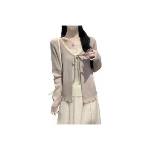 CASTLE WOODS Розовый Женский Трикотаж