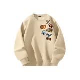 [330G Тяжелый] Хаки (Mf Средний Полная ширина плеч Логотип на левой стороне плеча)