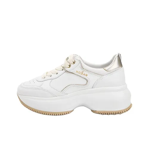 HOGAN Низкий Топ Обувь с Платформой Женская Белая