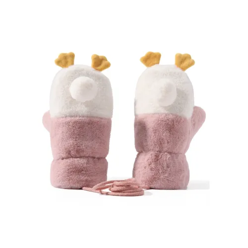 ЮЙЧЖАОЛИНЬ Утолщенные вязаные перчатки для детей