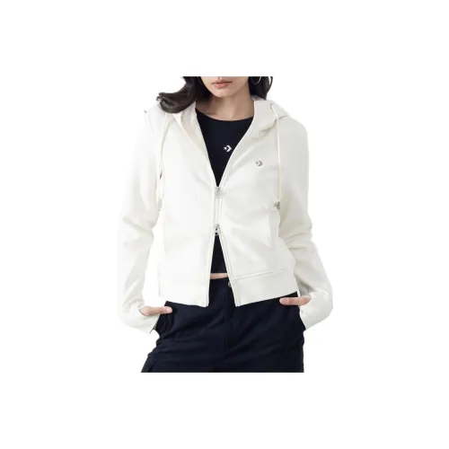 Конверс Белый Женский Свитшот