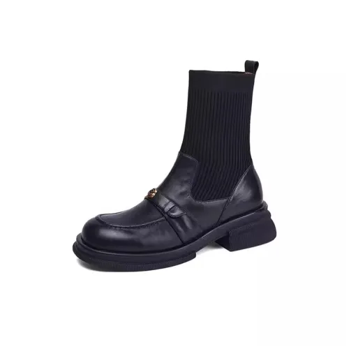 Rutai Английский язык Boot Носки Позиционирование стиля Женские